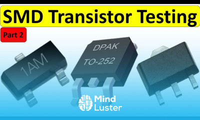SMD transistor testing using the multimeter tutorial