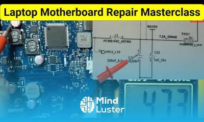 Learn Masterclass Laptop Motherboard Repair Tutorial 3V and 5V Circuit ...