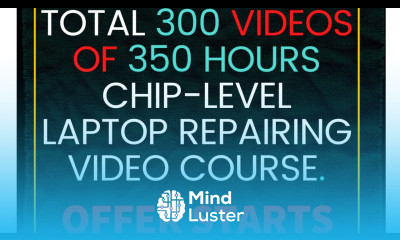 ENGLISH Advance Laptop Chip level Repair Training Video Course August Special Offer Laptex