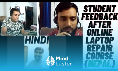 Online laptop repair course Student feedback From Nepal Chip level Laptop Repairing Training Course