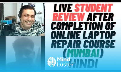 Online laptop repair course feedback Amit Singh From Mumbai Chiplevel Laptop Repair Training Course
