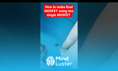 laptoprepaircourse laptoprepairtraining chiplevelrepairingcourse Dual MOSFET using Single MOSFET