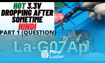 La G07Ap Hp Laptop Turning On and Getting Off 3 3V Dropping With Load Online Chiplevel Repair Course