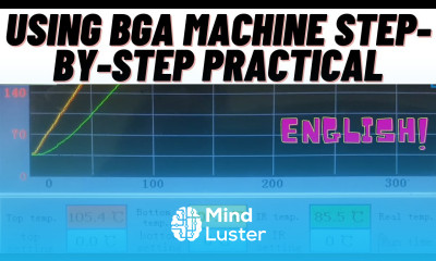 How to Replace Faulty PCH Using BGA Machine Step by Step Practical Eng Chip level Laptop Repair