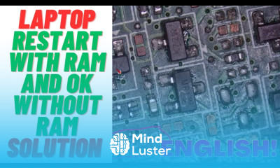 DELL Laptop Restart with RAM and ok Without RAM solution and Light Blinking Problem in English dv14