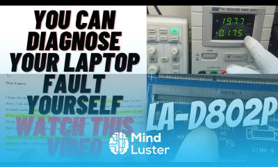 La d802p Dead Laptop Motherboard Diagnosed by User Following LAPTEX Videos Laptop Repairing Course