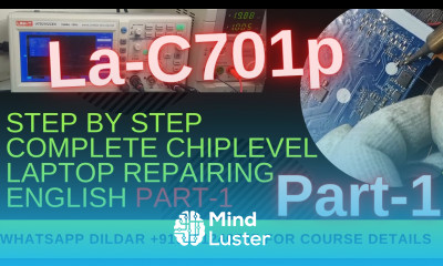 Hp 15 La C701p 19V RTC PCH Supply Missing Part 1 Online Chiplevel Laptop Repairing Course English