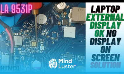 Acer Laptop External Display ok but no display on screen La 9531p Online Chiplevel Video Course