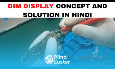 Sony MBX 270 Dim Display Complete Solution Step by Step Without Schematic Laptop Repair Course