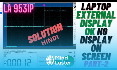 Acer Laptop External Display ok but no display on screen PART 2 La 9531p Chip level Video Course