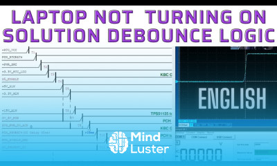 Laptop Not Turning ON Solution with DEBOUNCE LOGIC PART 2 Eng Chip level Laptop Training laptex