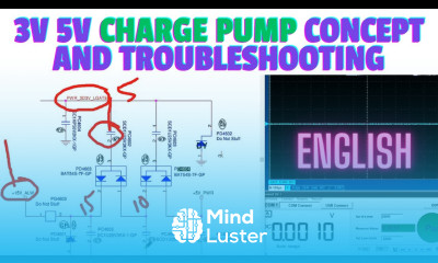 DV 15 3V 5V Charge Pump Concept and Laptop Not Turning On Fault English Chiplevel Repair Training