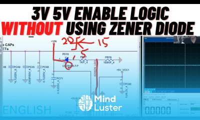 3V 5V Enable LDO Jugaad for ZENER voltage divider Logic English Online Chip level Repairing Course