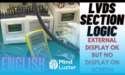 LVDS Section No Display on Screen English La d701p Online Chiplevel Laptop Repair Course Laptex