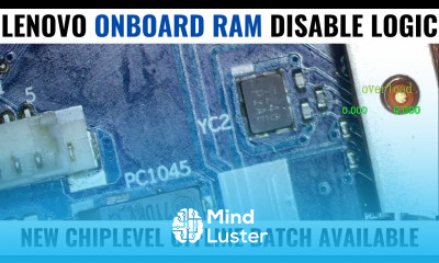 How to Disable Lenovo ON BOARD RAM Concept NM A752 Chip level Laptop Repairing Course in Delhi