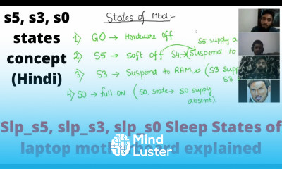 SLP Sleep states of laptop motherboard RAM DDR VDDQ Voltage Concept Explained in Hindi Laptex