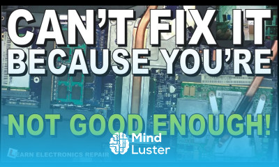 Can t Repair It Because You re NOT GOOD ENOUGH