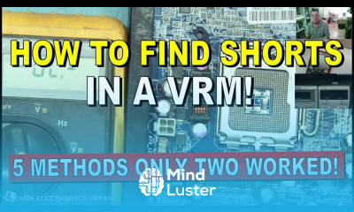 How To Find Shorts in VRM Circuits like a PRO Simple to follow Theory and Practical Short Tracing