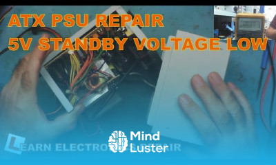 LER 057 ATX PSU Repair 5V Standby Voltage Low Will Not Start Component level Repair