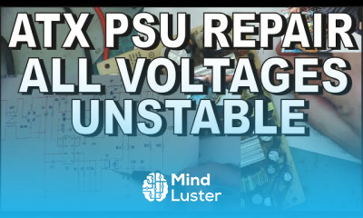 ATX PSU REPAIR All voltages unstable Learn Electronics Repair 138