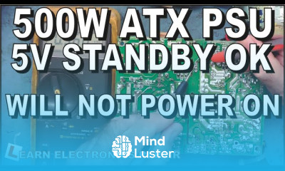 500W ATX PSU 5V Standby OK but does not turn on A more complex repair Part 2 LER 151