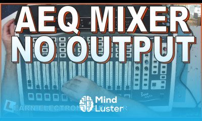 LER 163 AEQ Bravo Audio Mixer Repair No Output