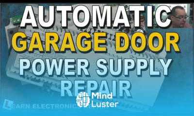 Smart Garage Door Power Supply PSU Repair No info or schematics can we fix it