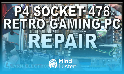 Retro Gaming PC Repair ASUS P4V8X X Pentium 4 Socket 478