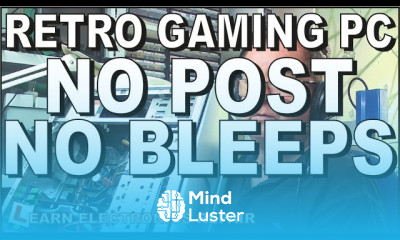 XP Retro Gaming PC Boots up but no POST BIOS No Display No Beeps Bleeps LER 123