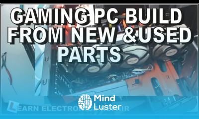 Gaming PC Build from new used and repaired parts 2021 Learn Electronics Repair 132