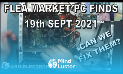 More Car Boot Flea Market PC Finds 19th Sept 2021 LER 137 Computer Repairs Dumpster Skip Diving