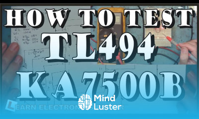 How to test TL494 KA7500 PWM Controller IC