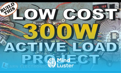 Build A Low Cost DIY 300W Active Load Project PSU Tester Electronic Dummy Load ATX