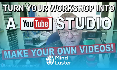 How To Set Up A Youtube Video Recording System For The Workbench or Hobbyist Hardware Software