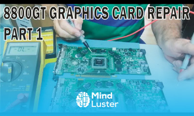 Learn Electronics Repair 7 Geforce 8800GT Graphics Card Real Life Repair Part1