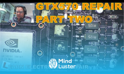 LER 042 How To Diagnose Repair A Dead Geforce Graphics Card GPU Not Detected By the PC Part 2