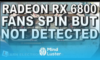 Radeon RX 6800 16Gb Repair Not Detected Faulty Component Level Repair in English LER 135