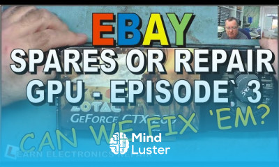 I bought 13 EBAY Spares or Repair GPUs Episode 3 GTX 260