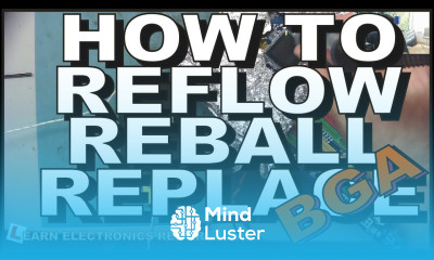 BGA Reball BGA Repair BGA Reflow Rework Replace The Tutorial Guide in ENGLISH