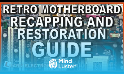 Recapping Repairing Restoring Retro Gaming Motherboard Tutorial The Complete How To Guide LER 099