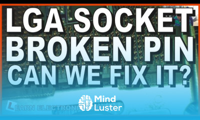LGA SOCKET BROKEN PIN REPAIR Can We Fix It In ENGLISH LER 102 LGA 775 1150 1151 1155 1156