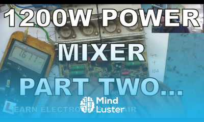 Studiomaster Powerhouse Horizon 1208 1200W Mixer Amplifier Part 2 LER 072