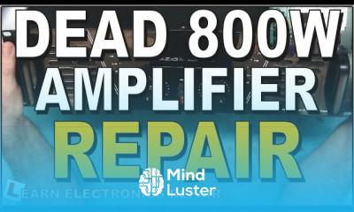 Ibiza 800W Amplifier repair Dead No Power