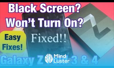 Galaxy Z Fold 3 4 Black Screen Won t Turn On Easy Fixes
