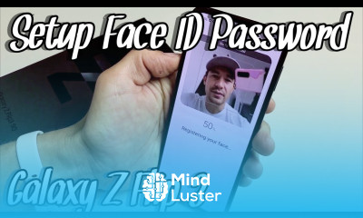 Galaxy Z Flip 3 How to Setup Face ID Password