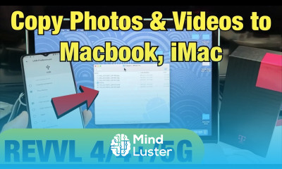 T Mobile REVVL 4 4 5G How to Copy Photos Videos to Macbook iMac Apple Computer w No iTunes