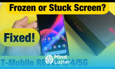 T Mobile REVVL 4 4 5G Frozen or Stuck Screen Unresponsive FIXED