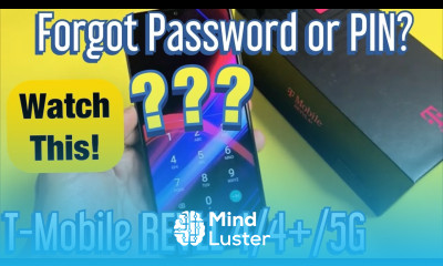 T Mobile REVVL 4 4 5G Forgot Password or PIN Master Factory Reset