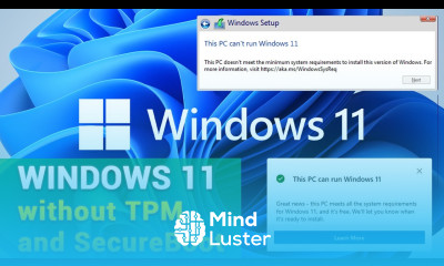 ️ How to Install or Upgrade to Windows 11 Without TPM and Secure Boot Windows 11 Clean Install ️