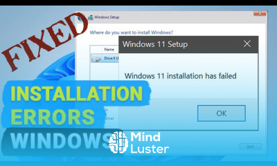 ️ Windows 11 Installation Errors and How to Fix Them